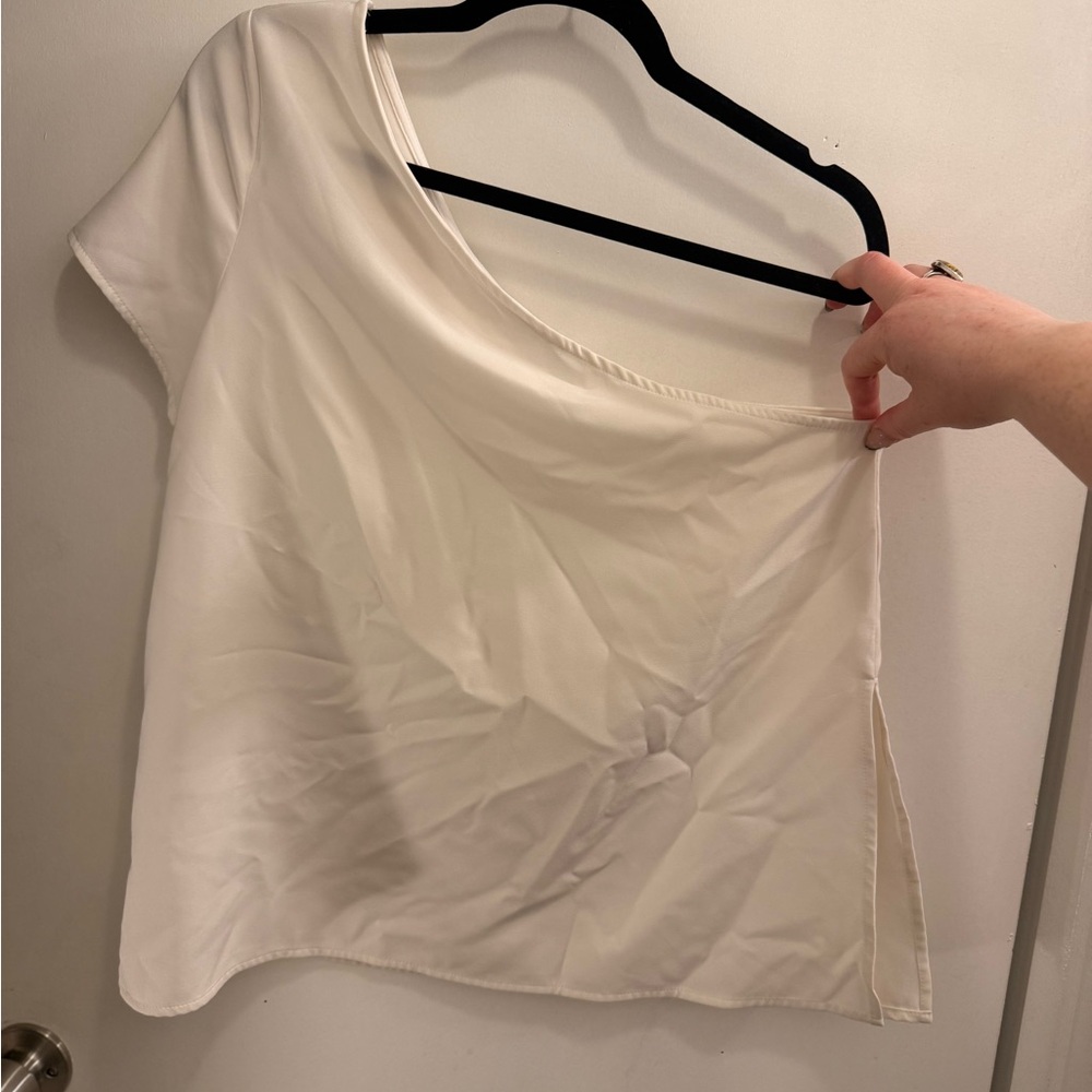 Elegant White Women's Top
